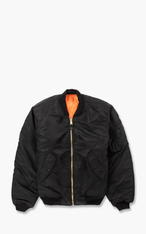 Military Surplus MA-1 US Flight Jacket Black sold by Cultizm