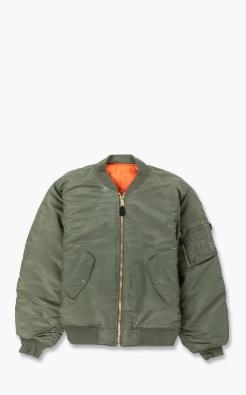 Military Surplus MA-1 US Flight Jacket Olive sold by Cultizm