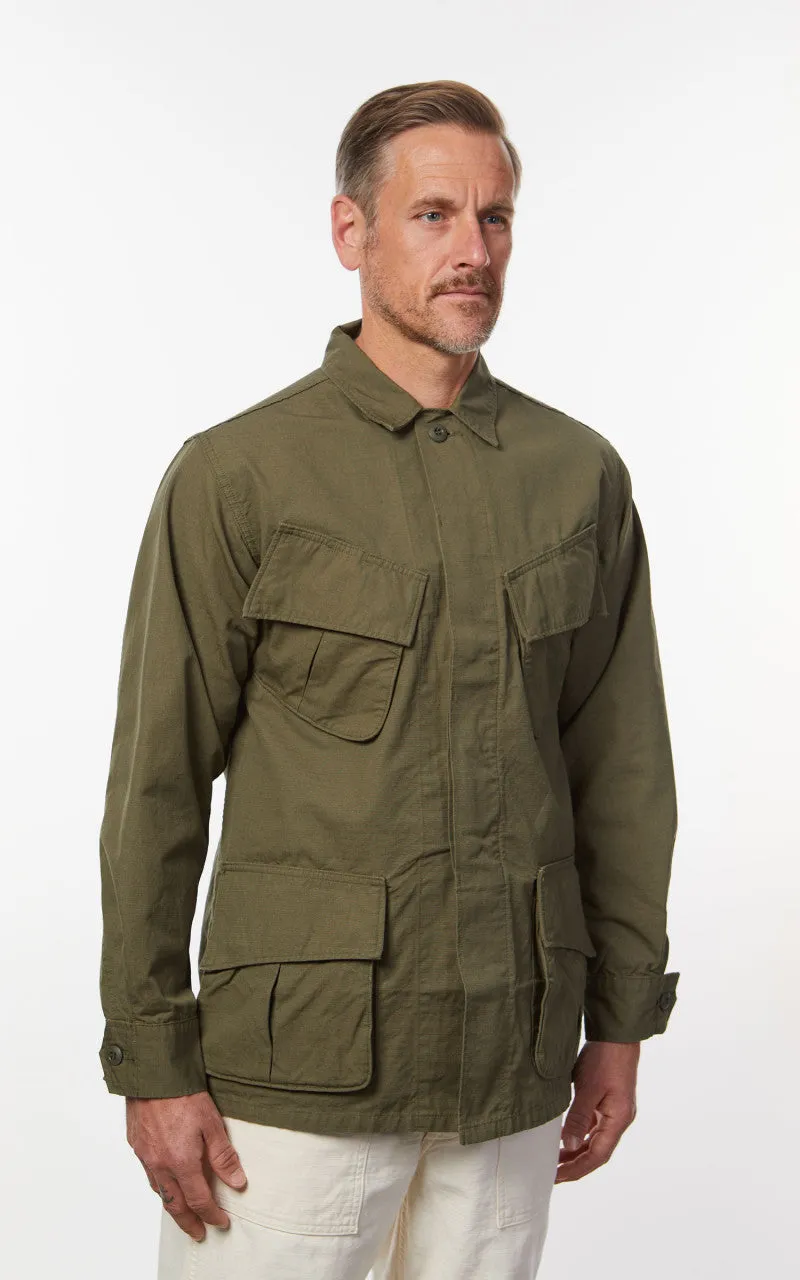 Orslow US Army Tropical Jacket Original Ripstop Army sold by Cultizm product image thumbnail 5