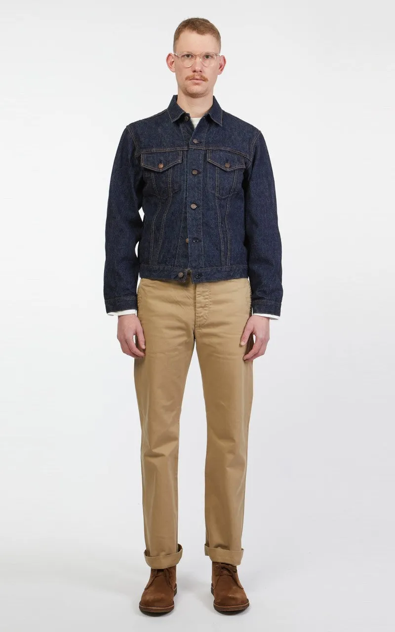 OrSlow 60s Type 3 Denim Jacket One Wash Indigo sold by Cultizm product image thumbnail 3