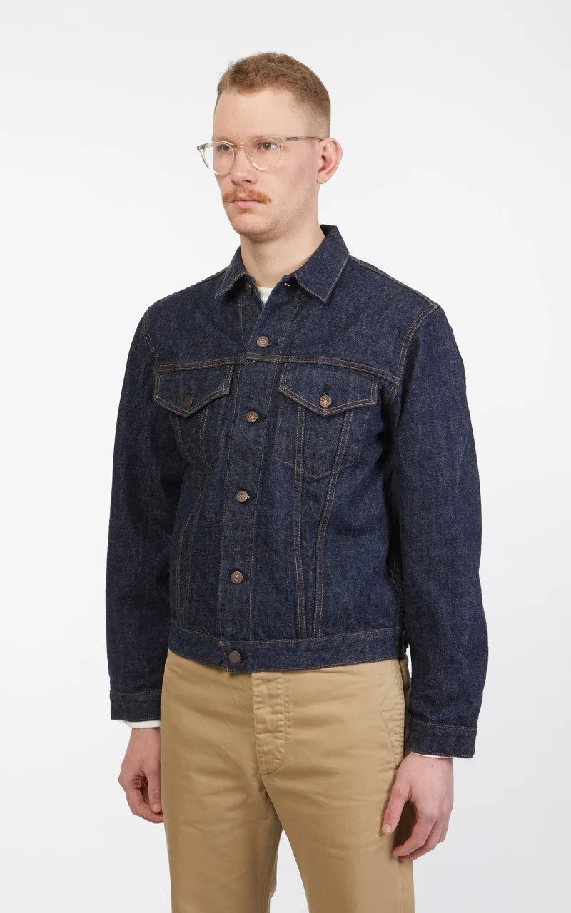 OrSlow 60s Type 3 Denim Jacket One Wash Indigo sold by Cultizm product image thumbnail 5
