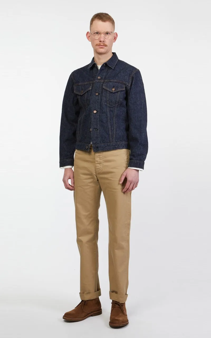 OrSlow 60s Type 3 Denim Jacket One Wash Indigo sold by Cultizm product image thumbnail 4