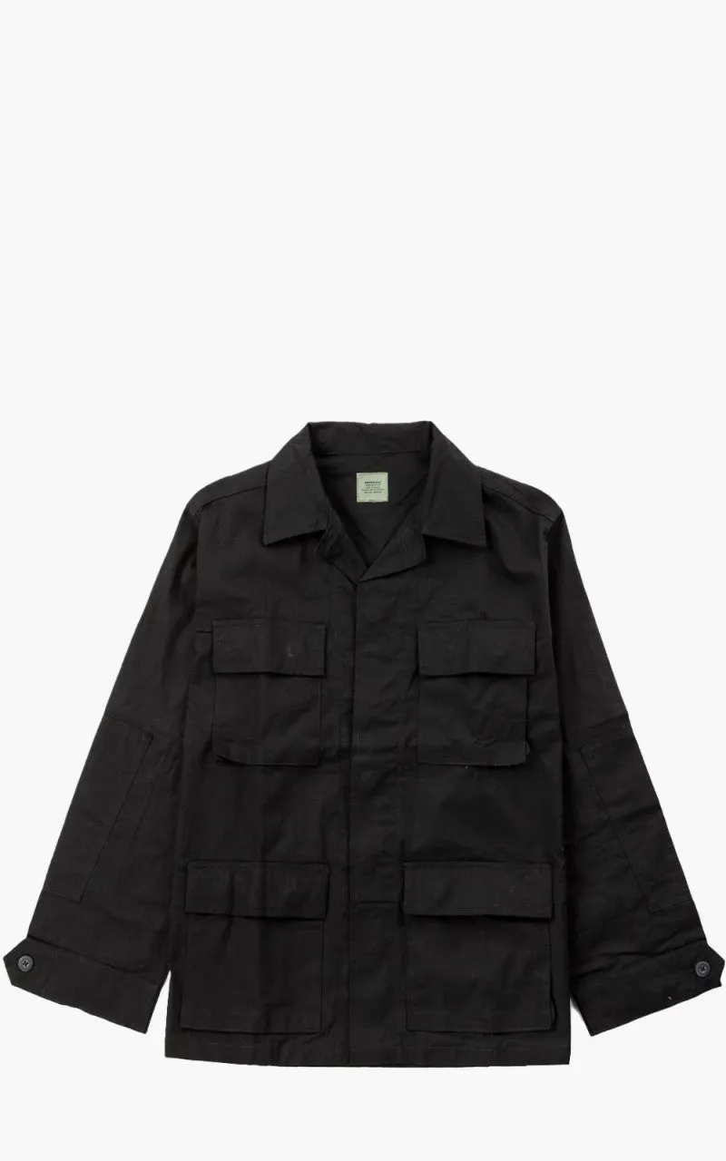 Military Surplus US BDU Field Jacket Ripstop Black sold by Cultizm