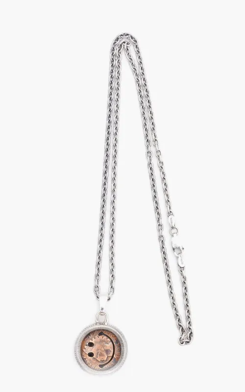 North Works N-249 Penny Smile Quarter Dollar Pendant 925 Silver made by Cultizm