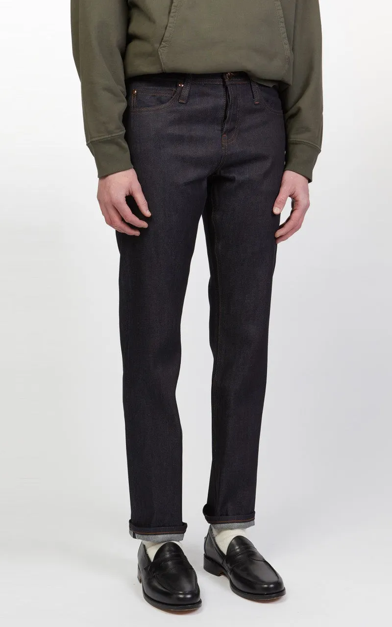 The Unbranded Brand UB122 Skinny Fit Stretch Selvedge Indigo 11oz sold by Cultizm product image thumbnail 5