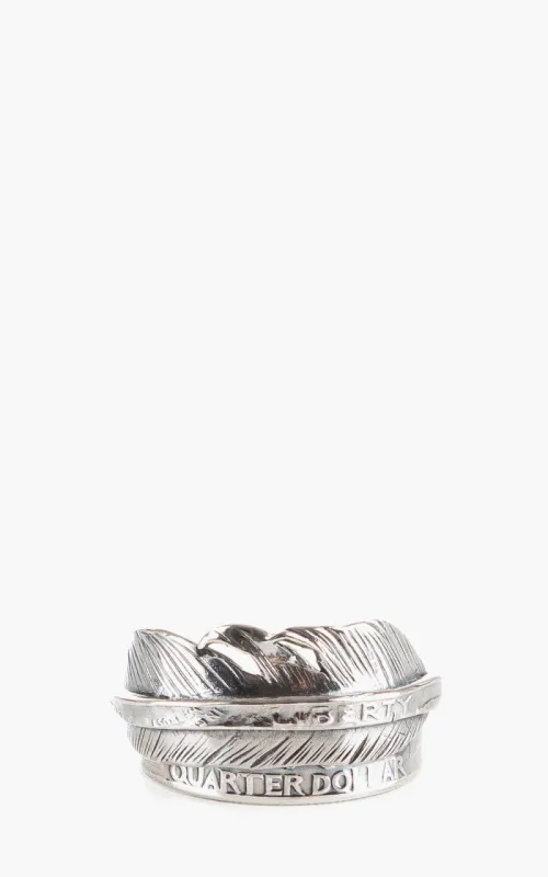 North Works N-522 Ring Liberty Feather made by North Works