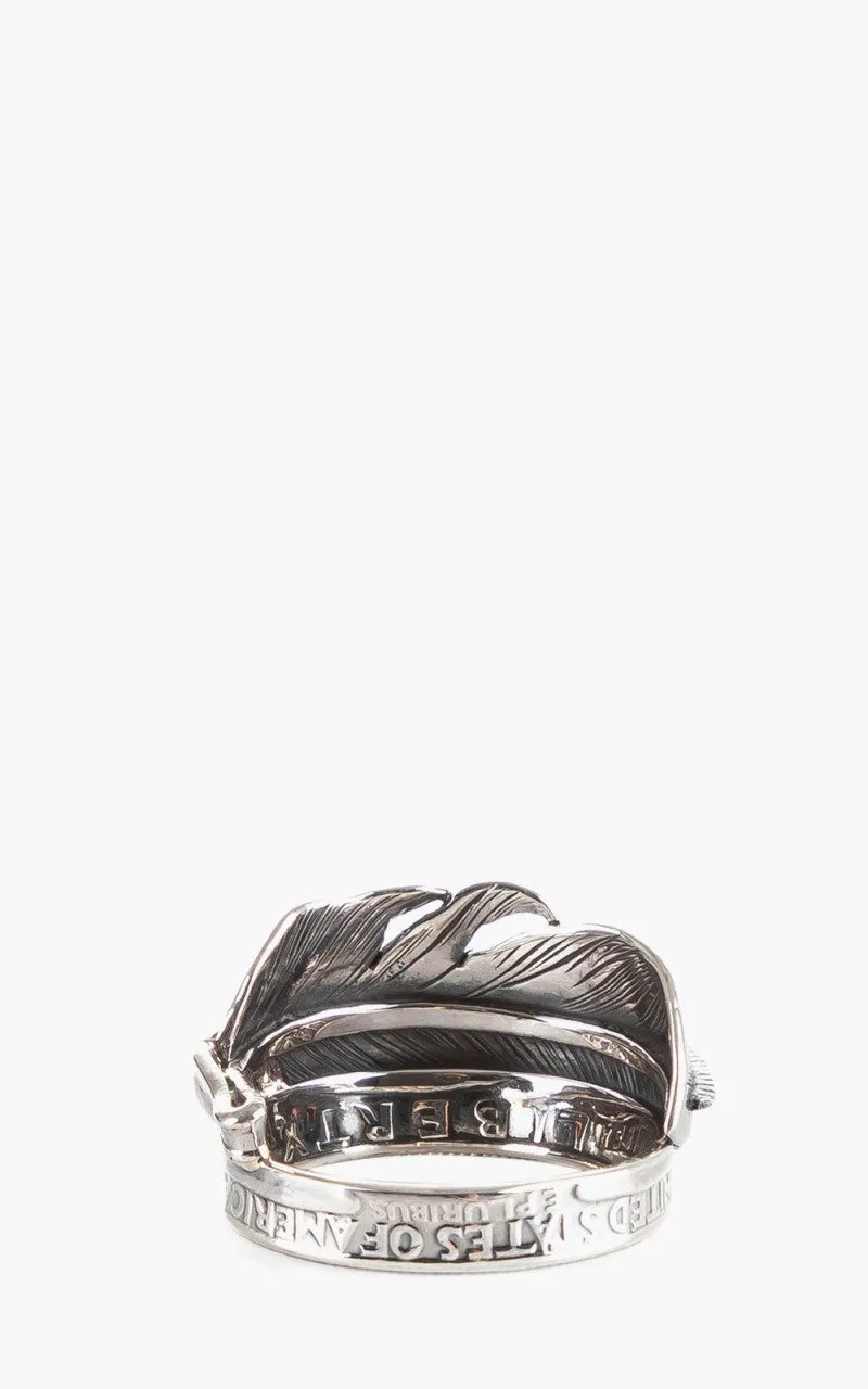 North Works N-522 Ring Liberty Feather sold by Cultizm product image thumbnail 2