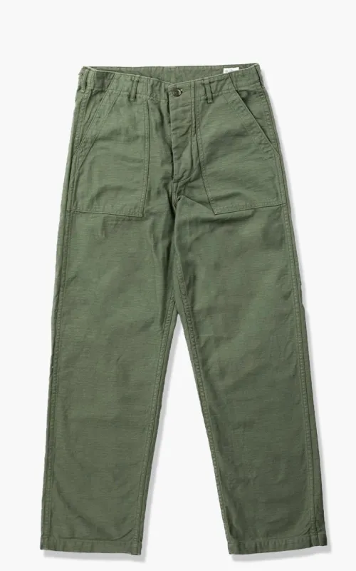 Orslow US Army Fatigue Pants Regular Green sold by Cultizm
