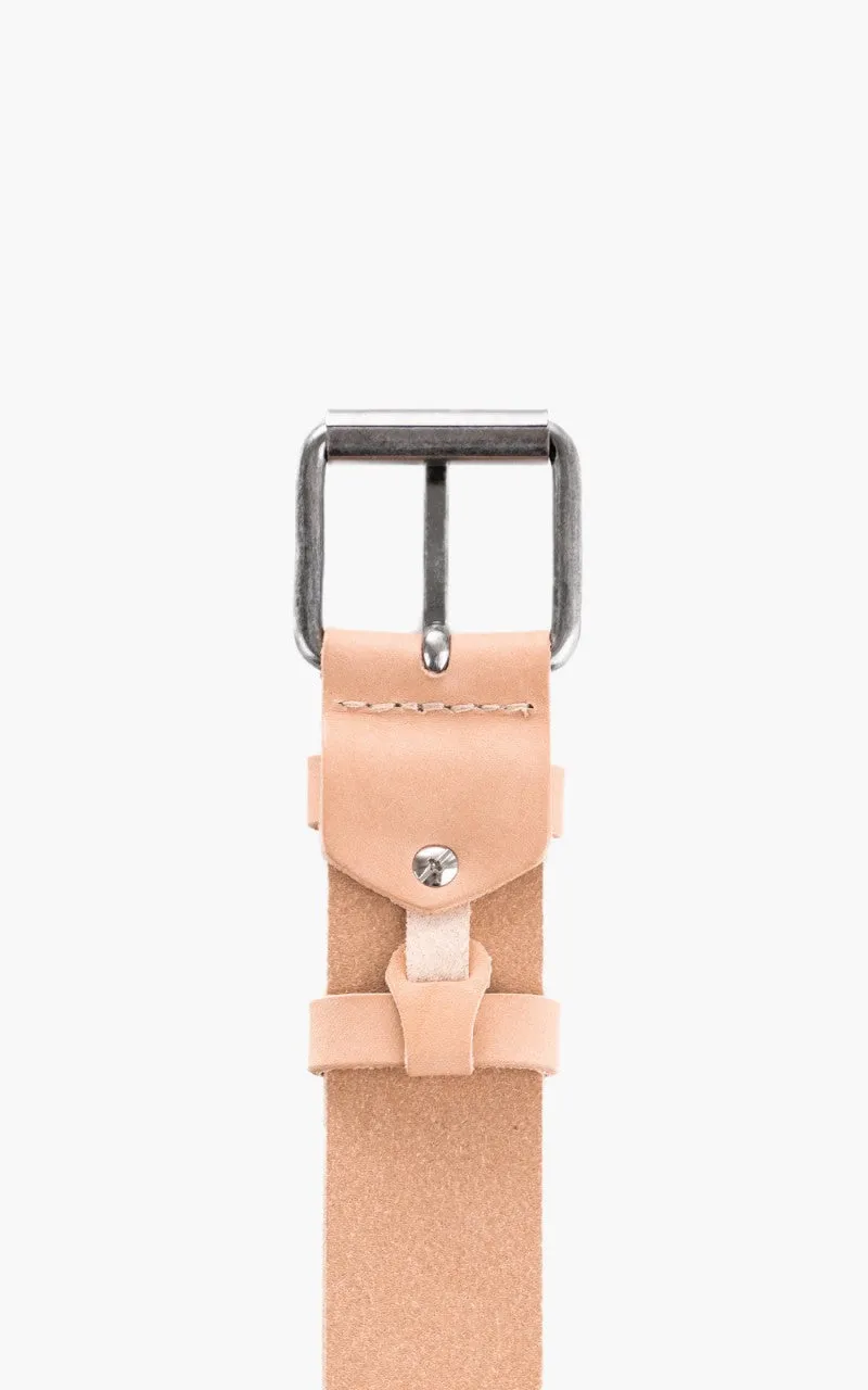 Nudie Jeans Pedersson Leather Belt Natural sold by Cultizm product image thumbnail 5