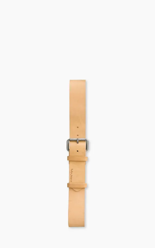 Nudie Jeans Pedersson Leather Belt Natural sold by Cultizm