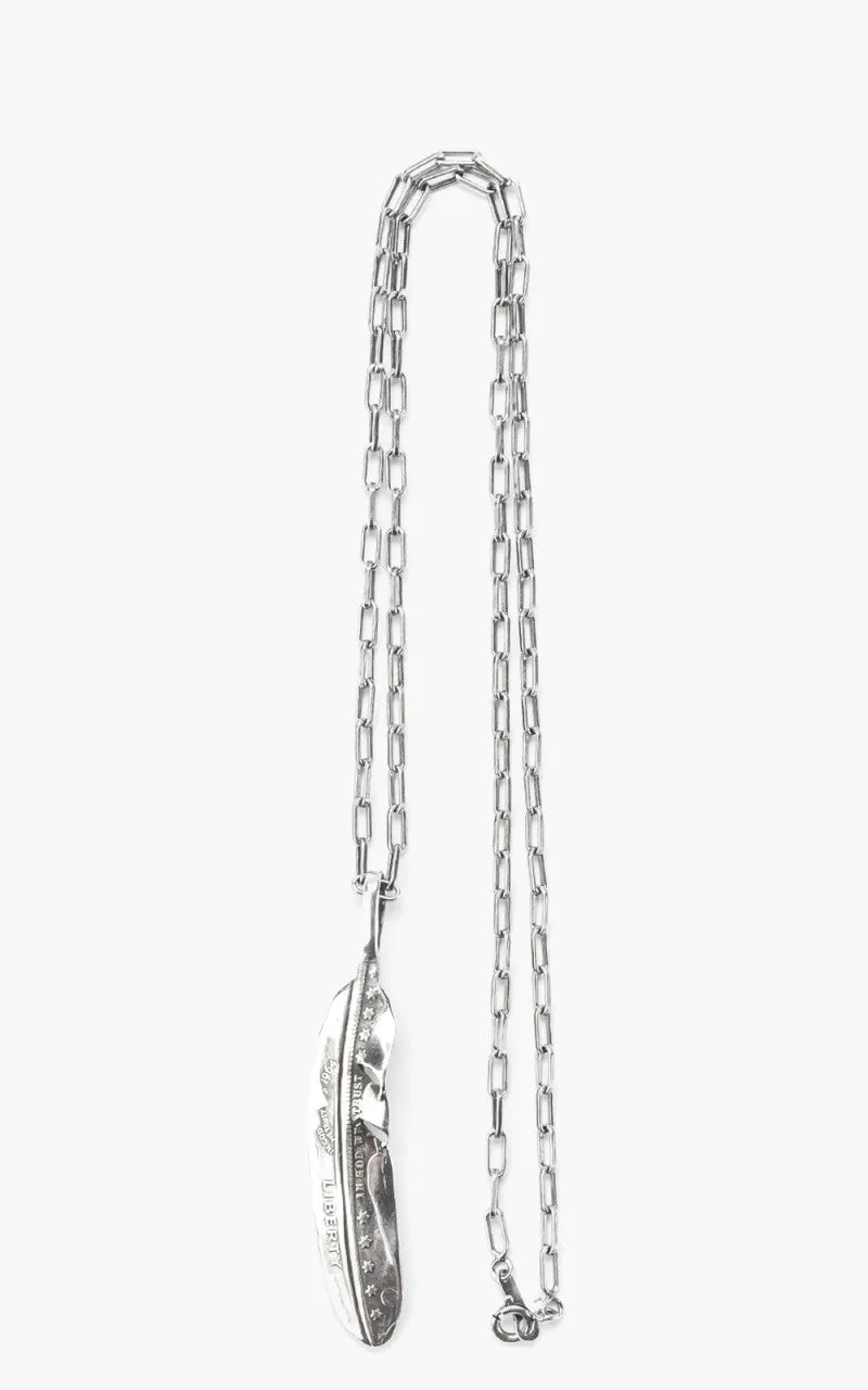 North Works N-530 Necklace 925 Silver Liberty Feather sold by Cultizm