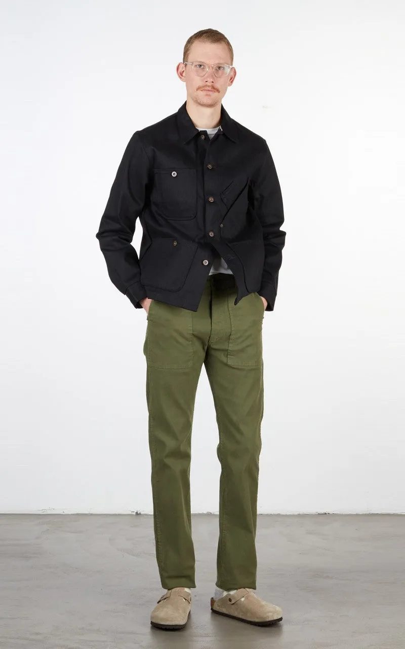 Tellason Coverall Jacket Selvedge Denim Black 13.5oz sold by Cultizm product image thumbnail 3