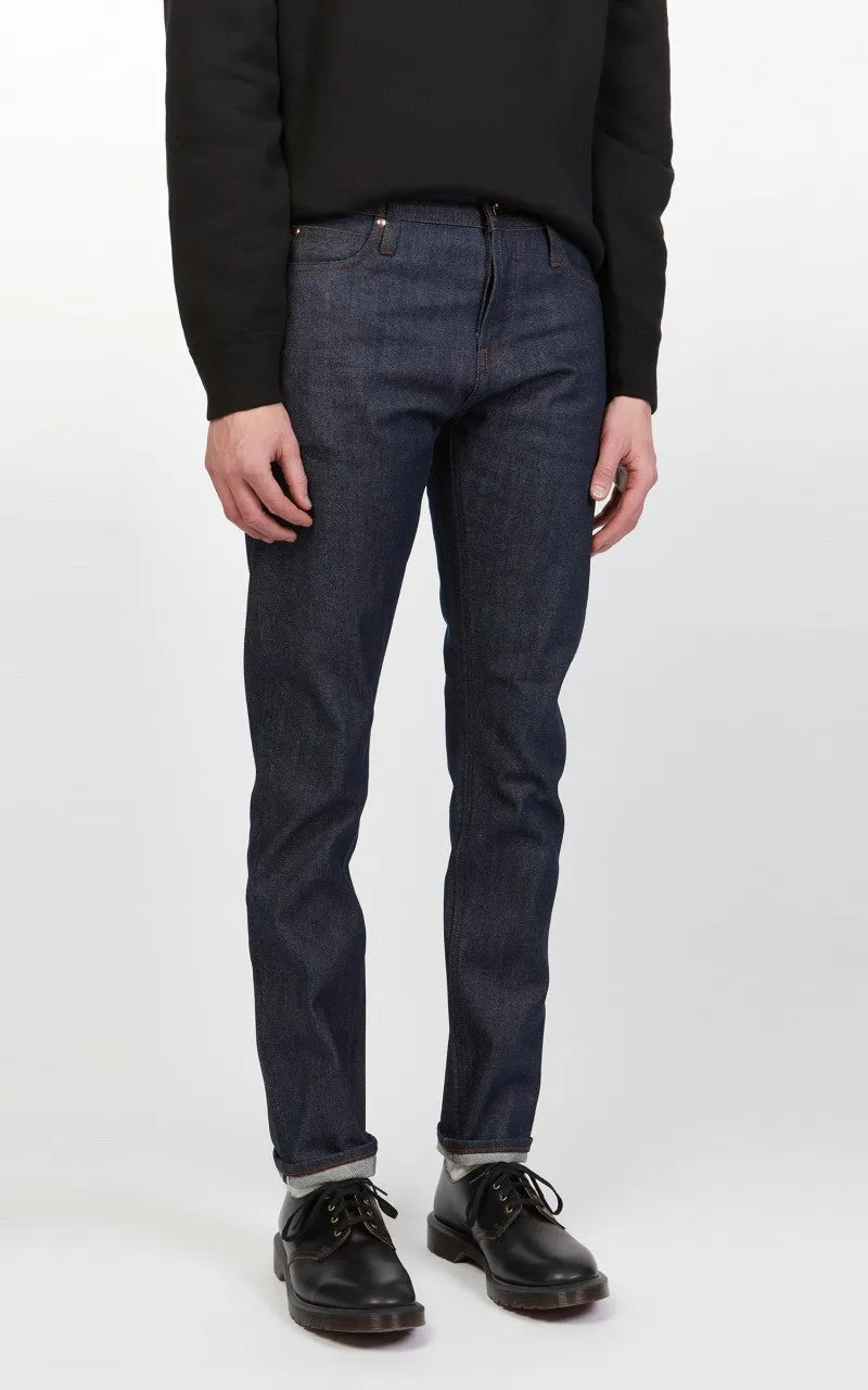 The Unbranded Brand UB401 Tight Fit Selvedge Indigo 14.5oz sold by Cultizm product image thumbnail 5