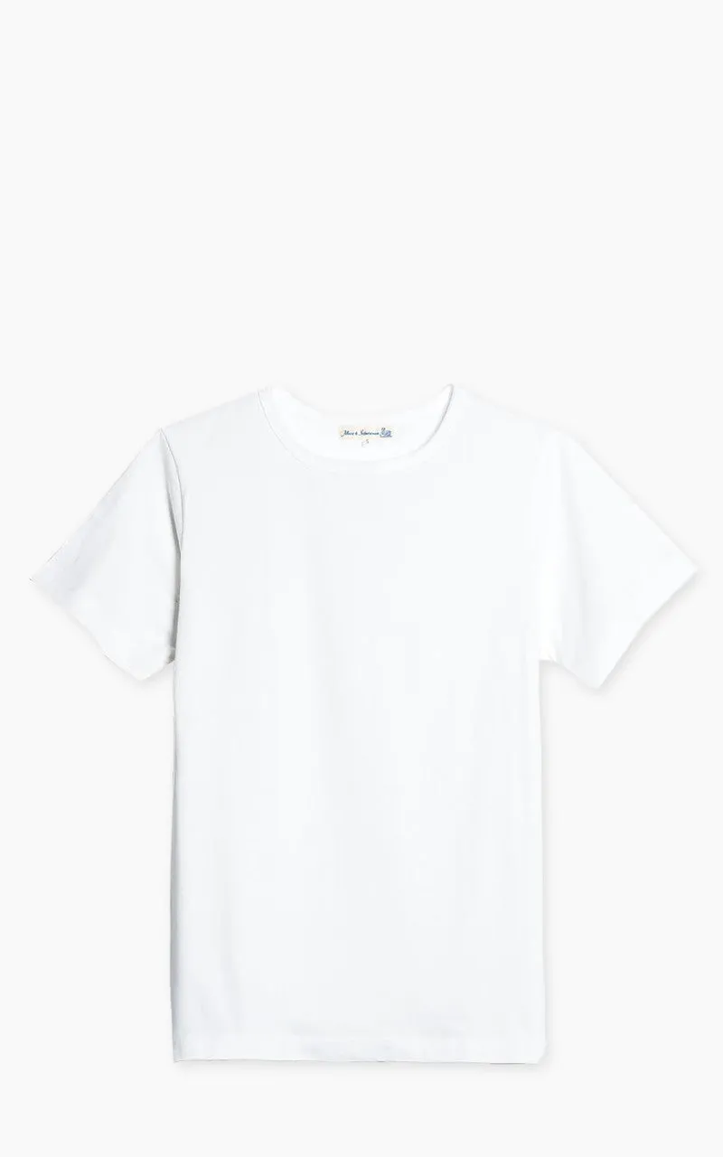 Merz b. Schwanen 1950s Crew Neck Tee White sold by Cultizm