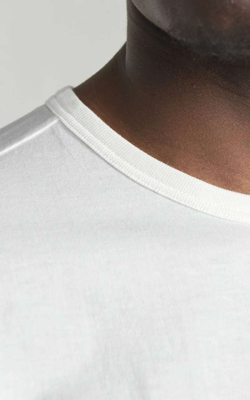 Merz b. Schwanen 1950s Crew Neck Tee White sold by Cultizm product image thumbnail 4