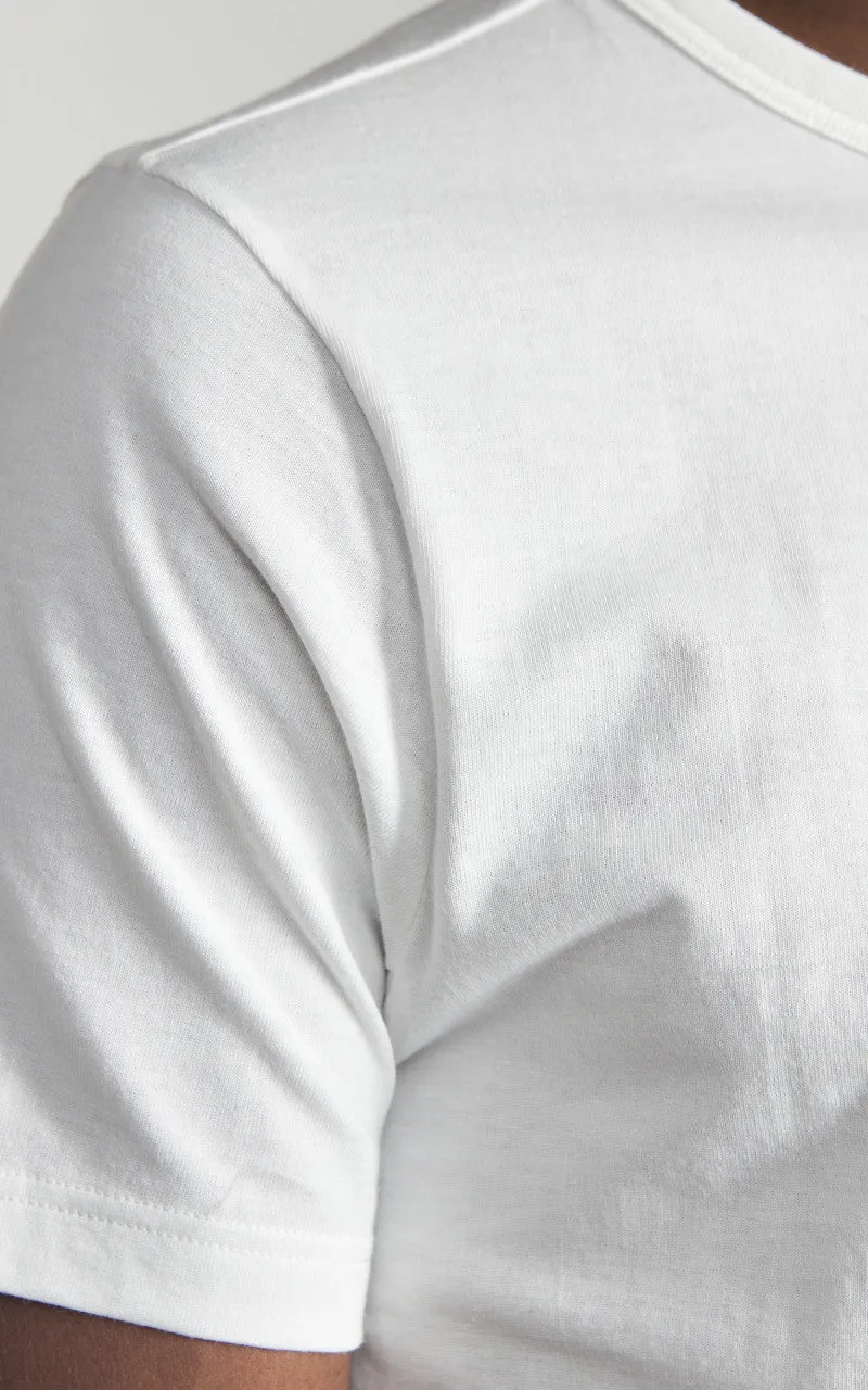 Merz b. Schwanen 1950s Crew Neck Tee White sold by Cultizm product image thumbnail 3