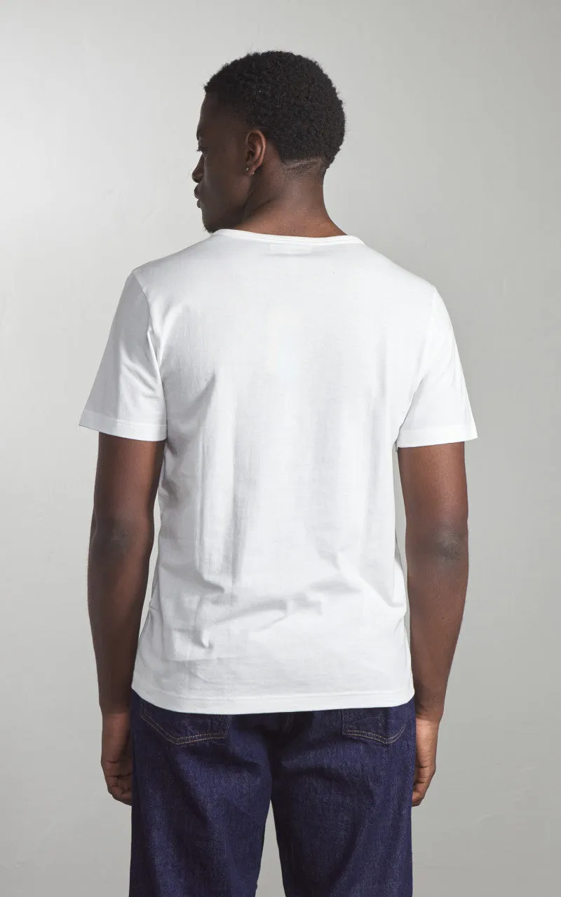 Merz b. Schwanen 1950s Crew Neck Tee White sold by Cultizm product image thumbnail 5