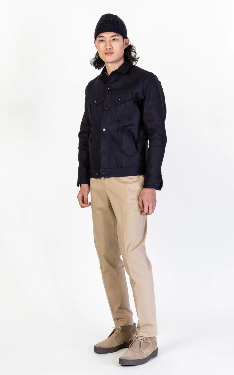 3sixteen Type 3S Denim Jacket Shadow Selvedge 14.5oz sold by Cultizm product image thumbnail 4
