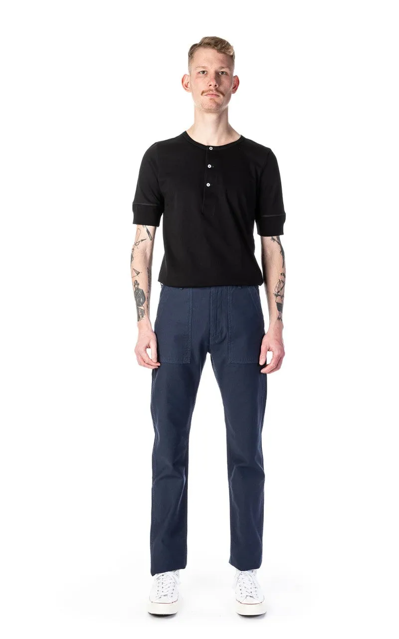 Tellason Fatigue Pant Tapered Sateen Navy sold by Cultizm product image thumbnail 2