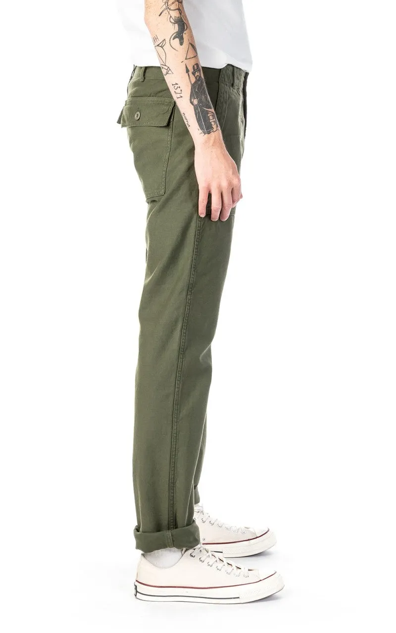 Tellason Fatigue Pant Tapered Sateen Olive sold by Cultizm product image thumbnail 5