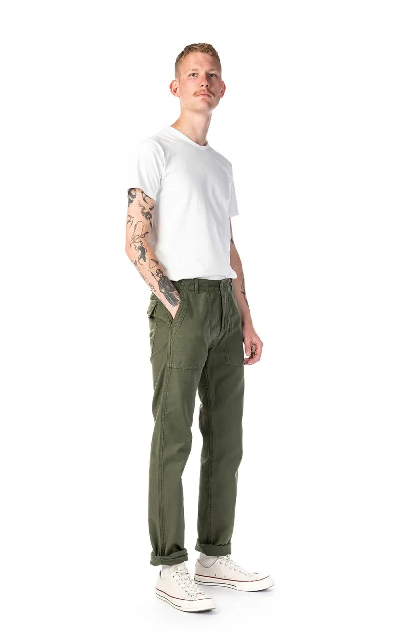 Tellason Fatigue Pant Tapered Sateen Olive sold by Cultizm product image thumbnail 2