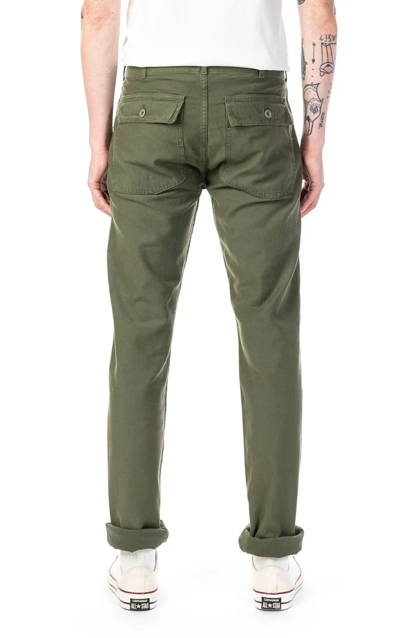 Tellason Fatigue Pant Tapered Sateen Olive sold by Cultizm product image thumbnail 3