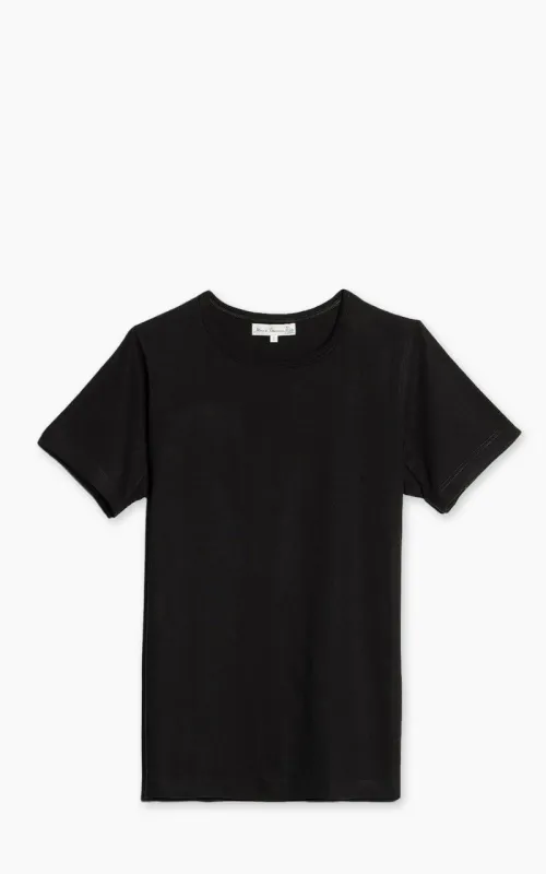 Merz b. Schwanen 1950s Crew Neck Tee Black sold by Cultizm