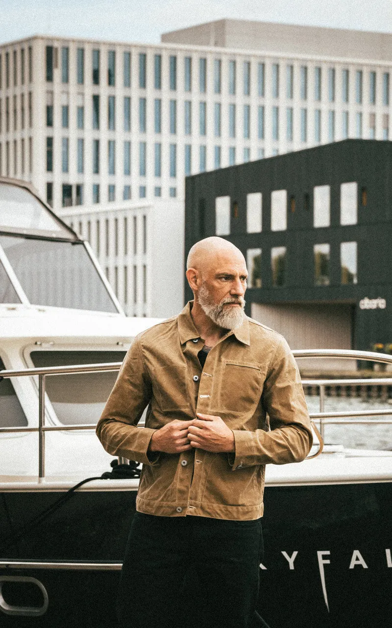 Rogue Territory Supply Jacket Waxed Canvas Ridgeline Tan sold by Cultizm product image thumbnail 2