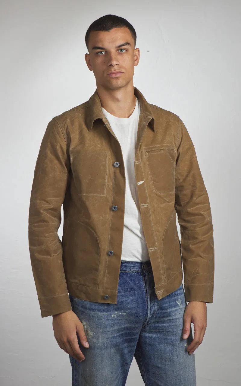 Rogue Territory Supply Jacket Waxed Canvas Ridgeline Tan sold by Cultizm product image thumbnail 3