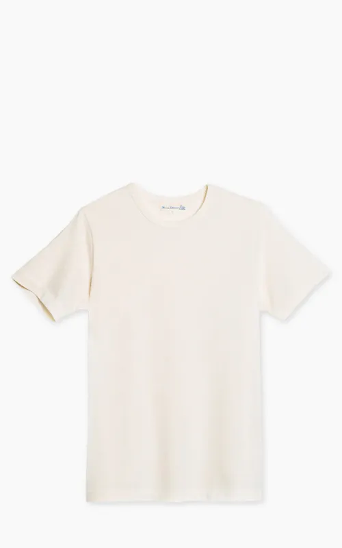Merz b. Schwanen 215 Heavyweight Crew Neck Tee Nature sold by Cultizm
