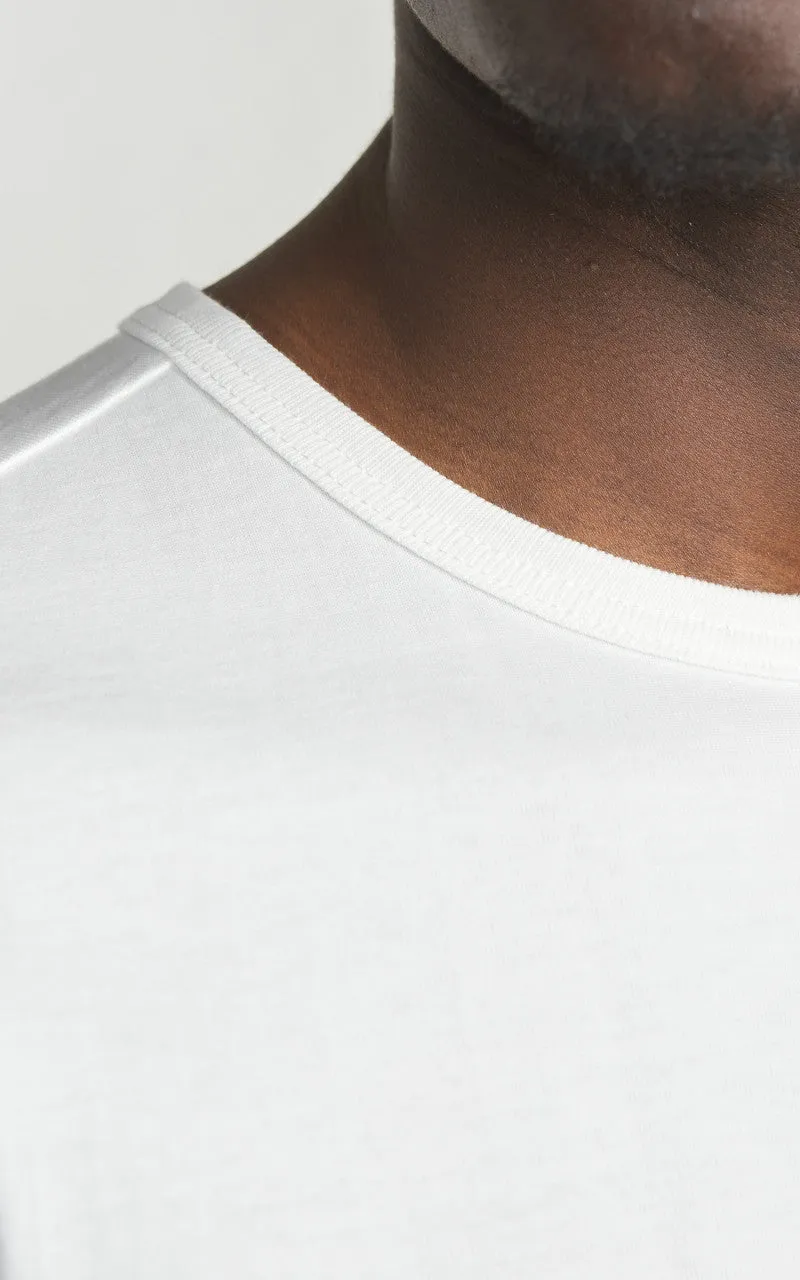 Merz b. Schwanen 215 Heavyweight Crew Neck Tee White sold by Cultizm product image thumbnail 4