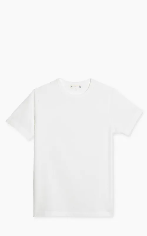 Merz b. Schwanen 215 Heavyweight Crew Neck Tee White made by Merz B. Schwanen