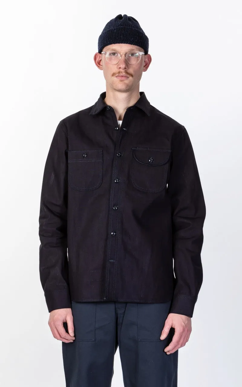 Rogue Territory Work Shirt Selvedge Canvas Indigo 11oz sold by Cultizm product image thumbnail 3