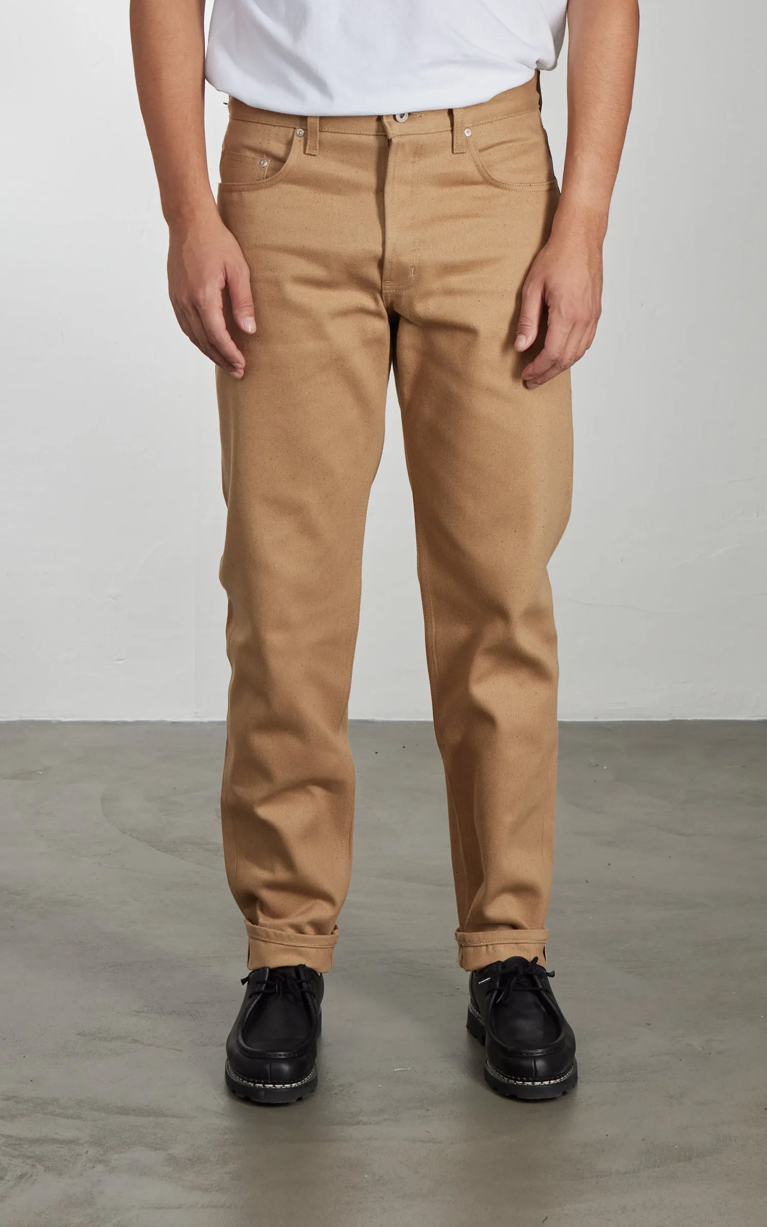 Naked & Famous Denim Easy Guy Brown Fox Selvedge Brown 13oz sold by Cultizm product image thumbnail 2