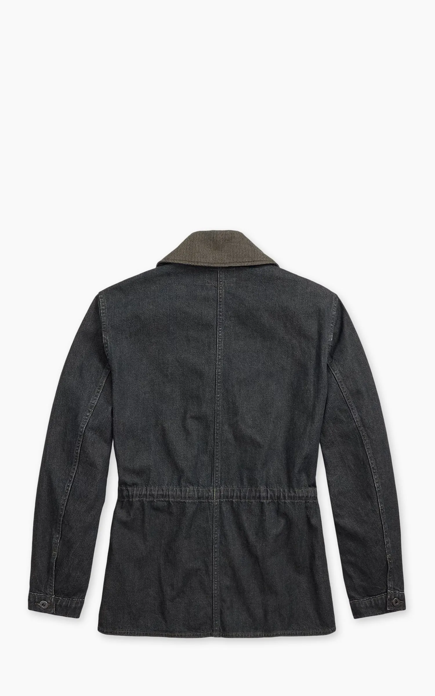 RRL Hugo Cotton-Linen Denim Field Coat Indigo sold by Cultizm product image thumbnail 3