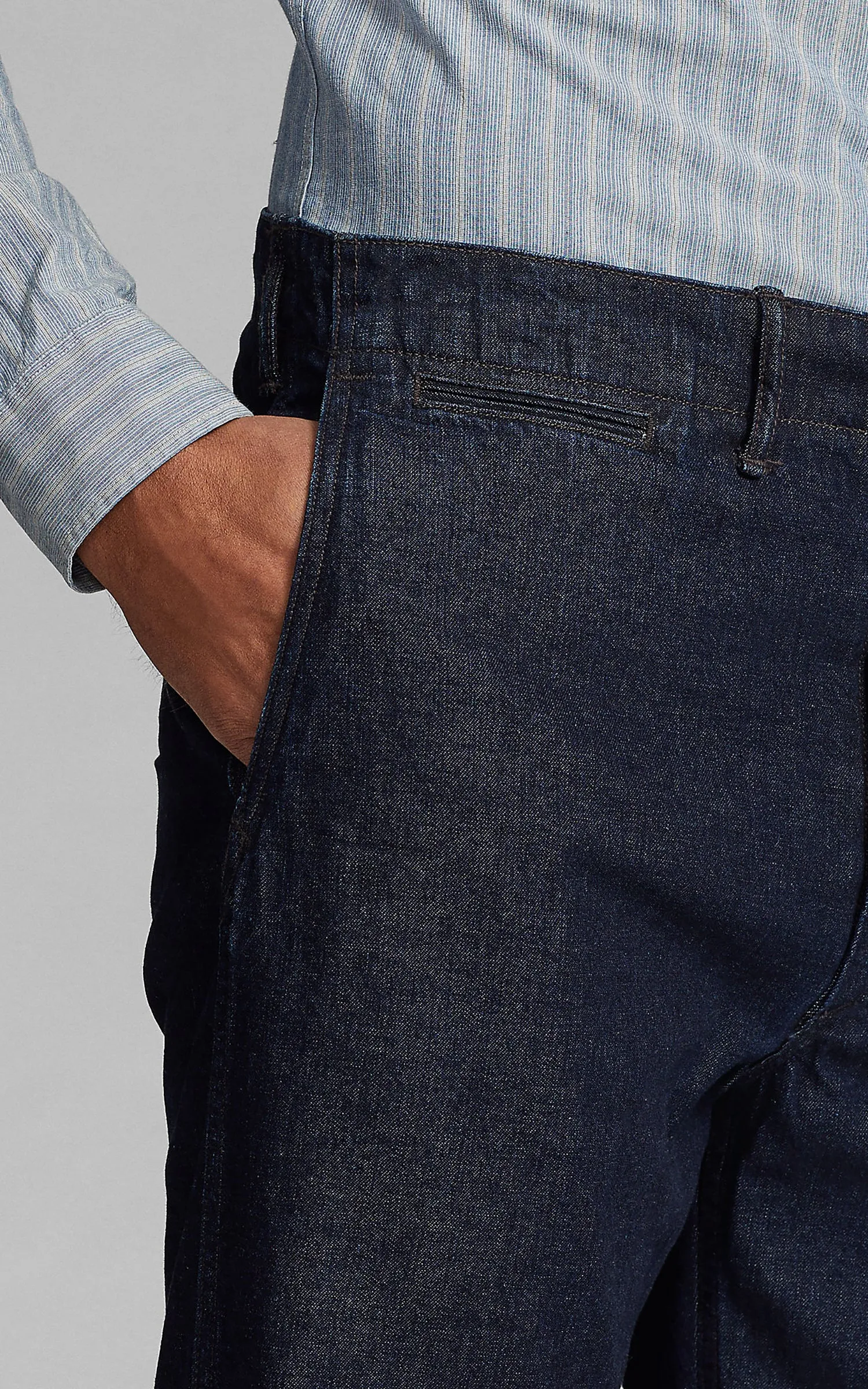 RRL Field Pant Denim Rinsed Indigo sold by Cultizm product image thumbnail 4