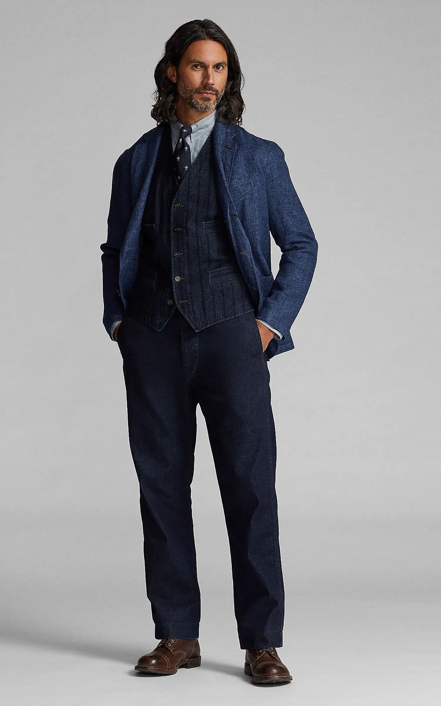 RRL Field Pant Denim Rinsed Indigo sold by Cultizm product image thumbnail 2