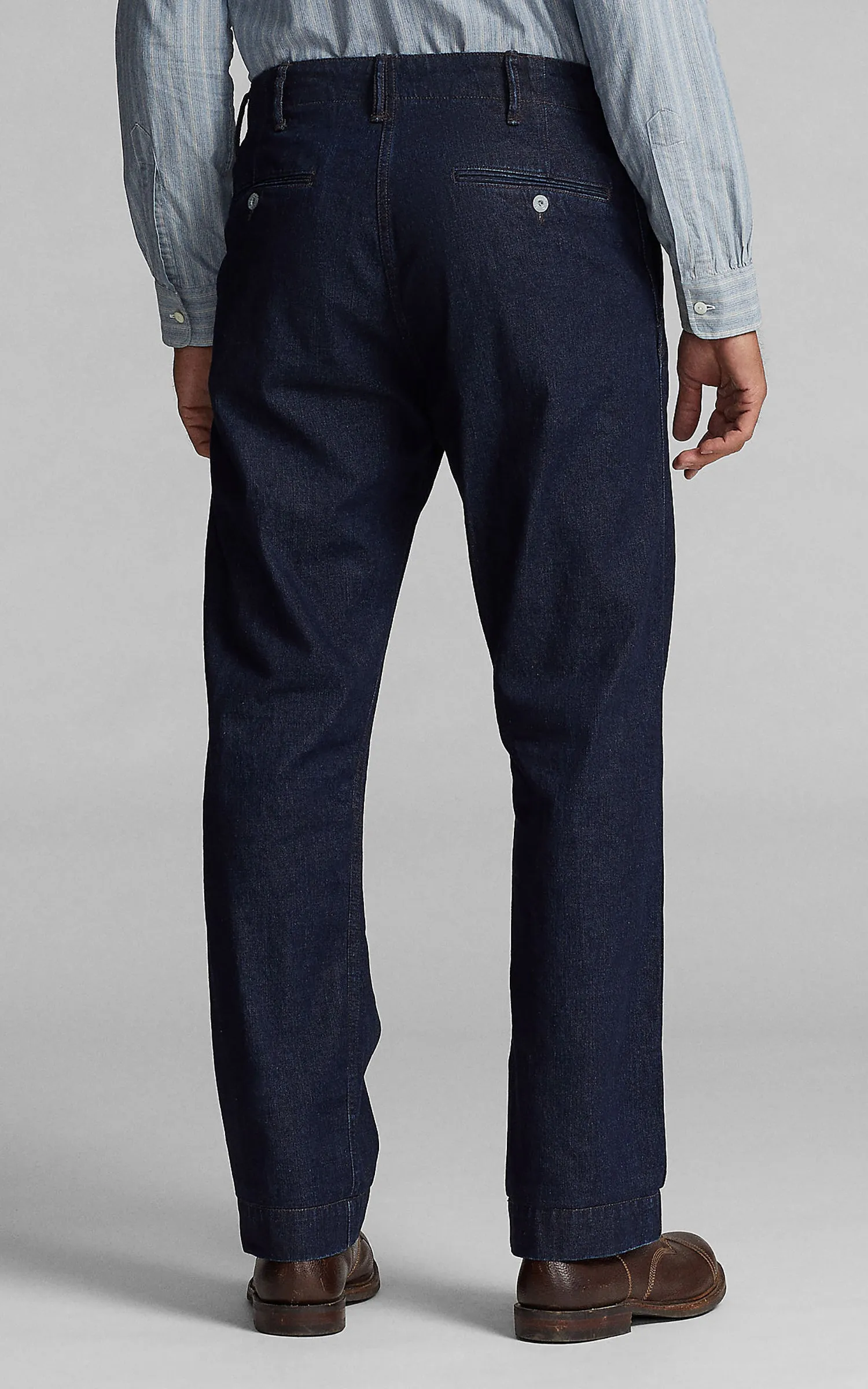 RRL Field Pant Denim Rinsed Indigo sold by Cultizm product image thumbnail 3