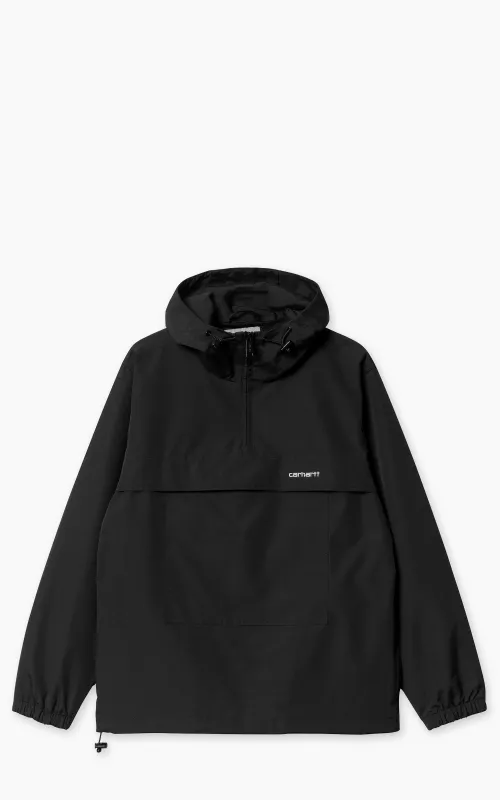 Carhartt WIP Windbreaker Pullover Winter Nylon Supplex® Black/White sold by Cultizm