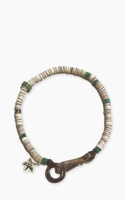 North Works D-618 Bracelet Shell Turquoise made by North Works