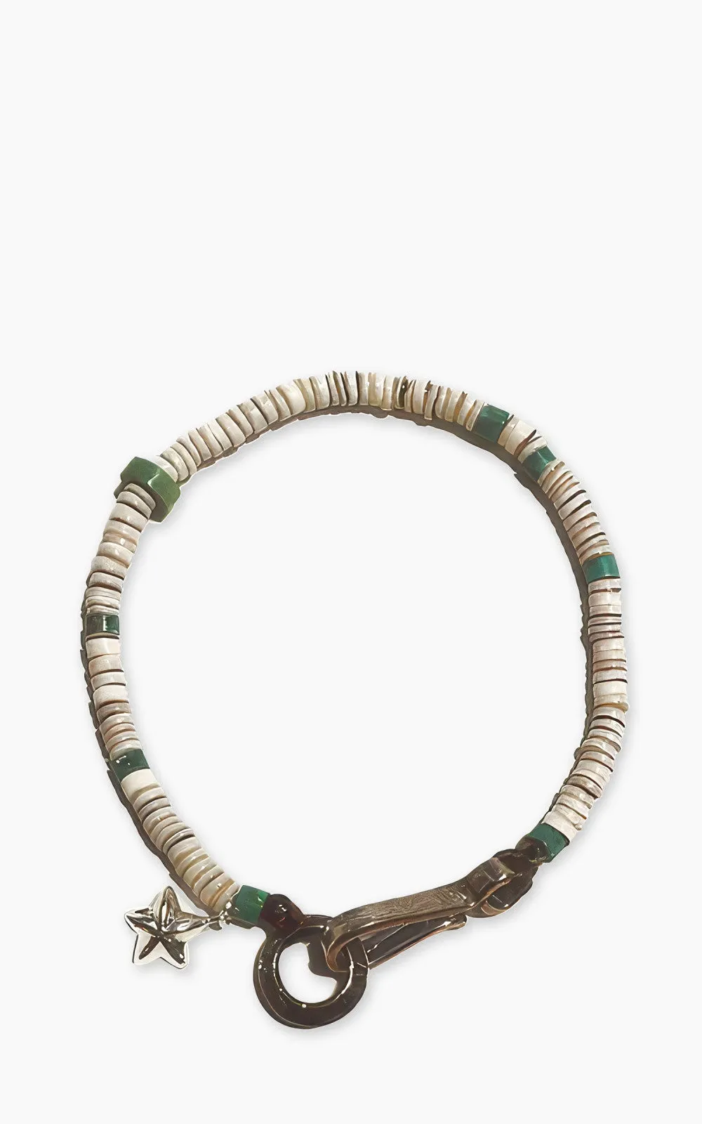 North Works D-618 Bracelet Shell Turquoise sold by Cultizm