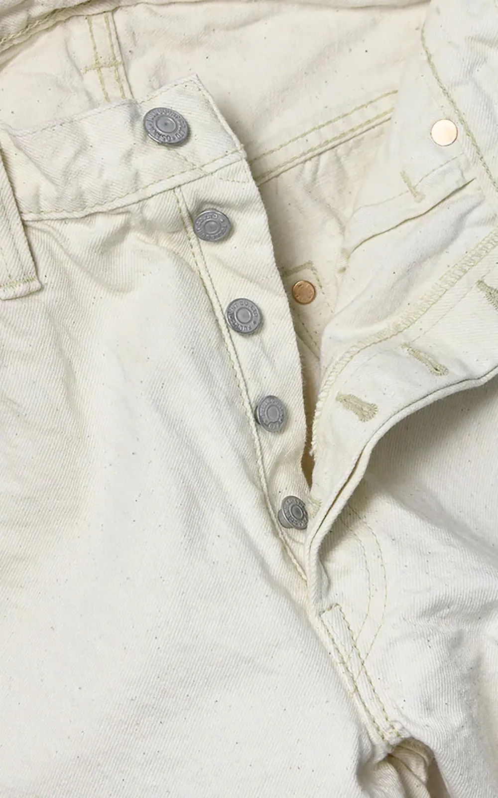 Fullcount 0105EC Wide Ecru Selvedge Denim Ecru 13.7oz sold by Cultizm product image thumbnail 5