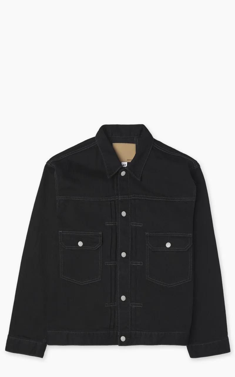 Houston Cone Denim Type 2 Denim Jacket Black One Wash sold by Cultizm