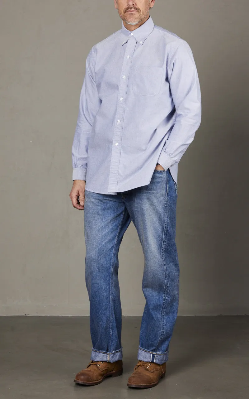 Fullcount 4081 Good Old B.D. Shirt Blue sold by Cultizm product image thumbnail 2