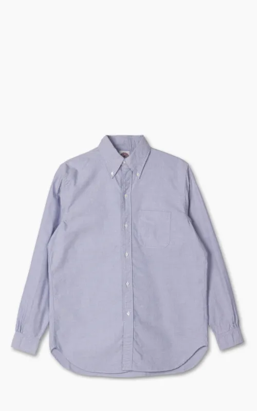 Fullcount 4081 Good Old B.D. Shirt Blue made by Full Count