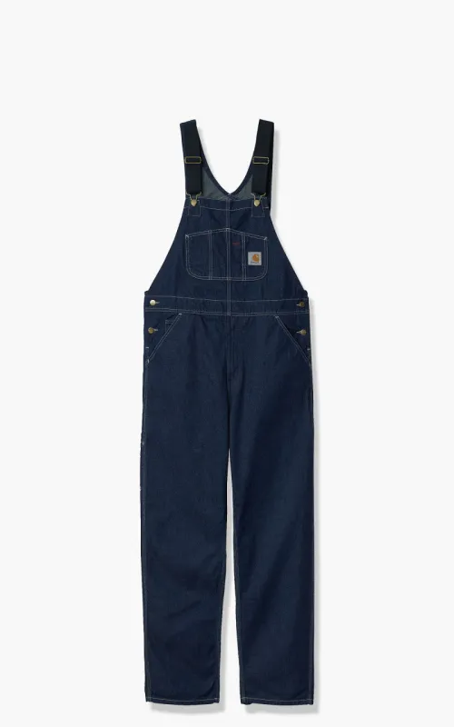 Carhartt WIP Bib Overall Denim Blue One Wash sold by Cultizm