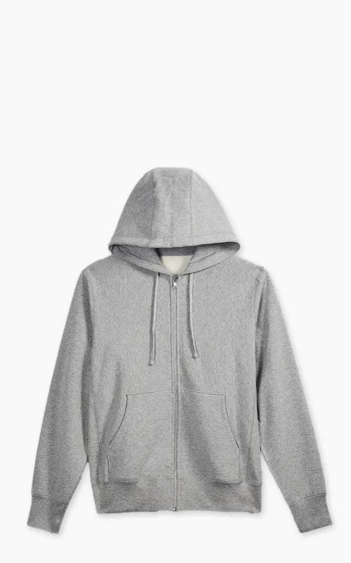 House Of Blanks Heavyweight Zip Hooded Sweatshirt Heather Grey sold by Cultizm