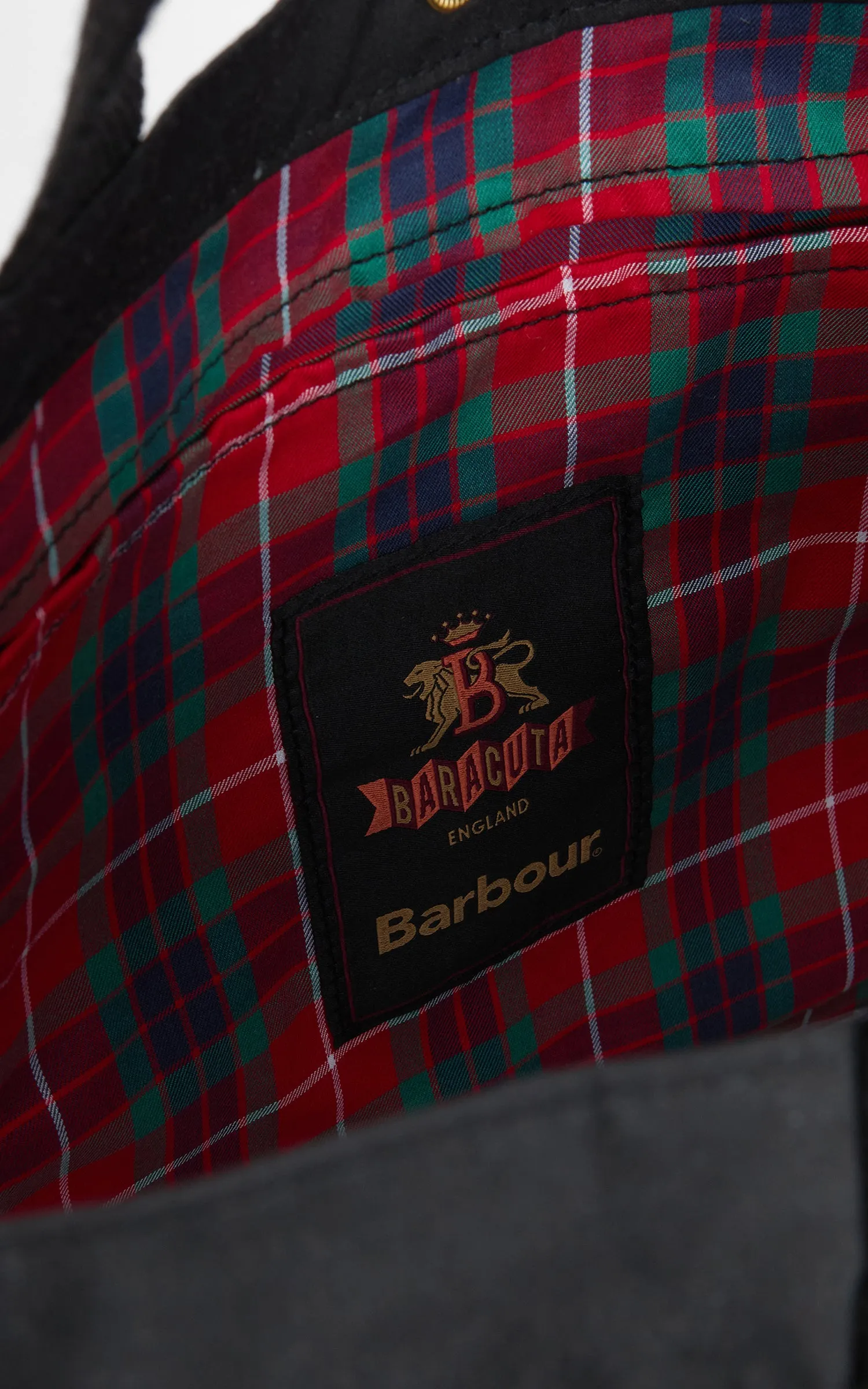 Barbour x Baracuta Tote Bag Black sold by Cultizm product image thumbnail 5