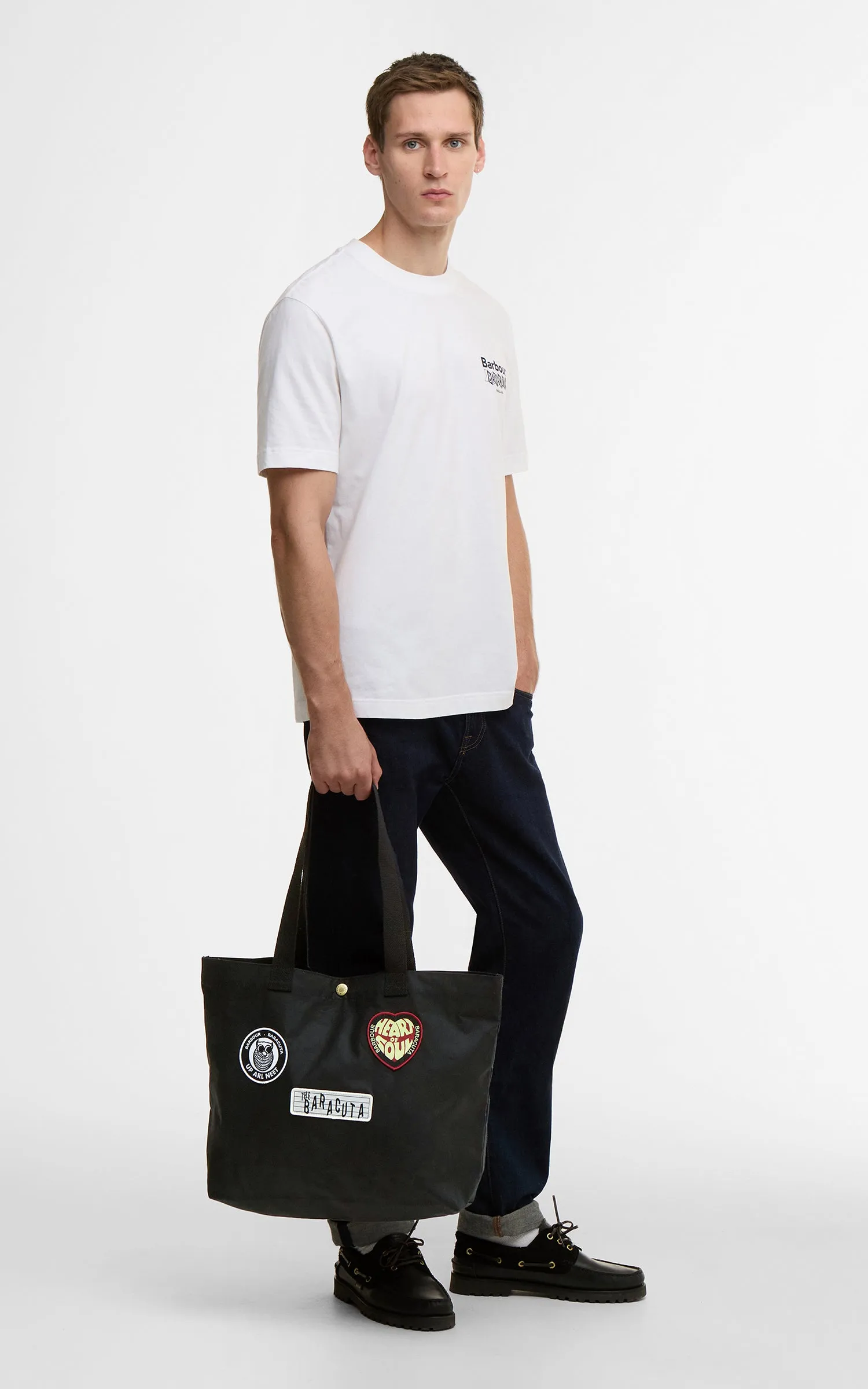 Barbour x Baracuta Tote Bag Black sold by Cultizm product image thumbnail 2