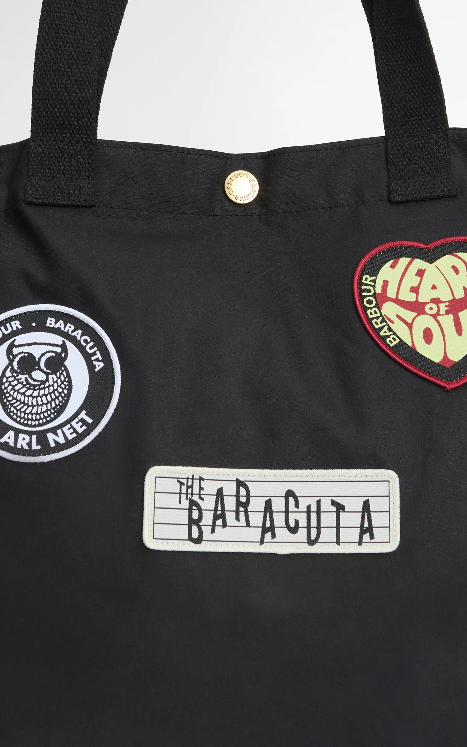 Barbour x Baracuta Tote Bag Black sold by Cultizm product image thumbnail 3